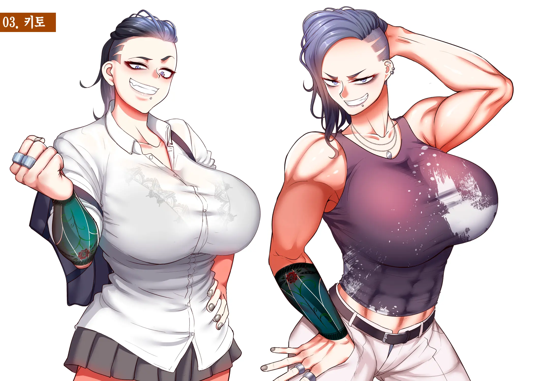 Gakuen Suppo Nikki 8 ~ Senpai Futari & Jokyoushi (45) To Sex Zanmai-Hen ~ | 학원원교일기8 ~선배듀오&여교사(45)와 섹스 삼매경편~